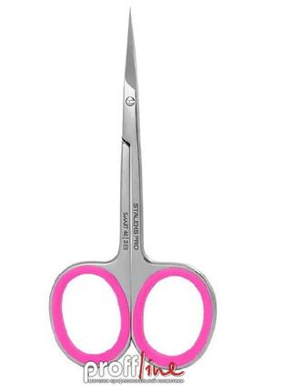 Ножиці професійні для кутикули staleks pro smart 40 type 3 (ss-40/3)