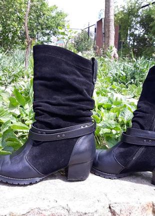 Итальянские зимние полусапожки gario paulo