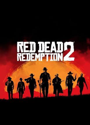 "red dead redemption 2"- постер