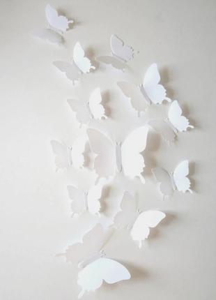 Метелики для декору приміщень, наклейки метелика для декору приміщень, декоративні метелики на стіну2 фото
