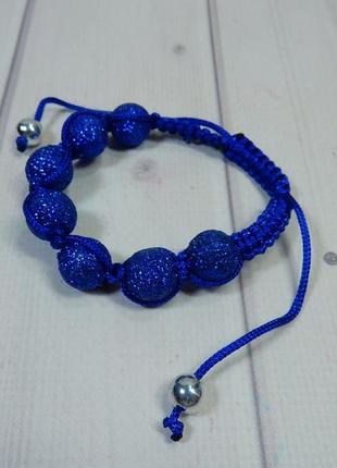 Браслет синий