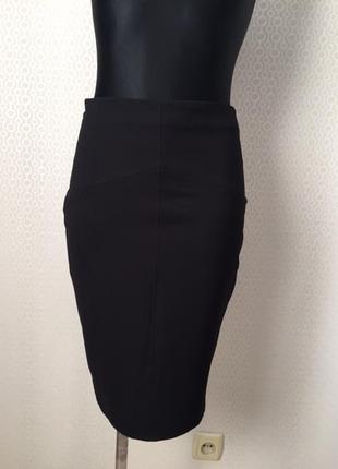 Черная юбка карандаш бренд costes в размере s нем 36 (укр 42-44)