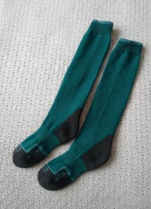 Термо шкарпетки wedze 39-42 з мериносової вовни високі шерстяні гольфи лижні теплі термо носки шерсть мериноса