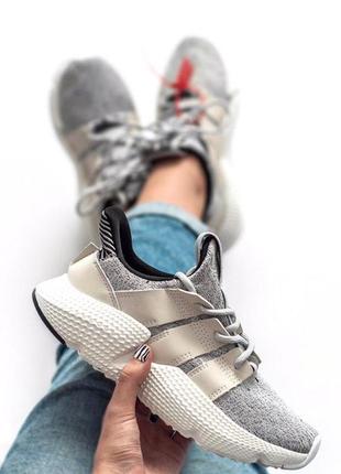 Шикарные женские кроссовки adidas prophere в сером цвете (36-40)😍