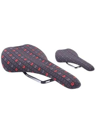 Велосипедное седло dmr saddle 25th black red