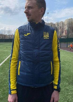 Жилетка спортивная сборной украины уаф (ффу) joma5 фото