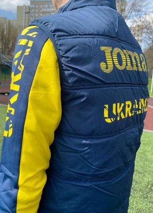 Жилетка спортивная сборной украины уаф (ффу) joma3 фото