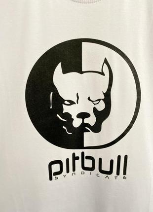 Яркая мужская летняя футболка pitbull2 фото