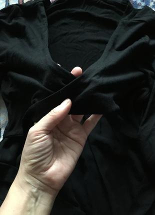 Платье tom taylor черное с шифоновой юбкой с-м3 фото