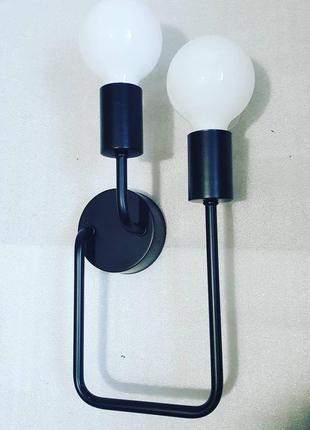 Бра на стіну на дві лампи💡