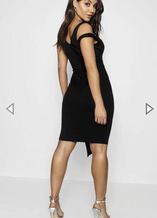 Облягающе вечірнє плаття, сукня з глибоким декольте,10 фото