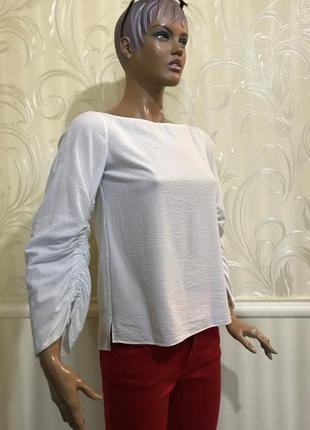Нежная блуза, massimi dutti, размер 34/xs2 фото