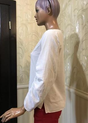 Нежная блуза, massimi dutti, размер 34/xs3 фото
