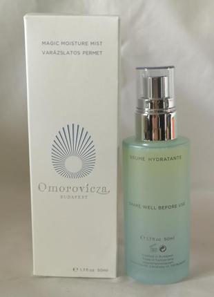Люксовый увлажняющий спрей для лица omorovicza magic moisture mist, 50 мл