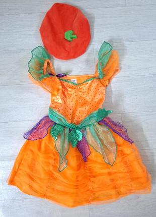 Платье мандаринки 3-4 года