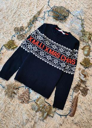 Новорічний светр світер новогодний свитер