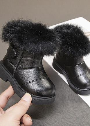 Очень красивые зимние ботинки для девочек