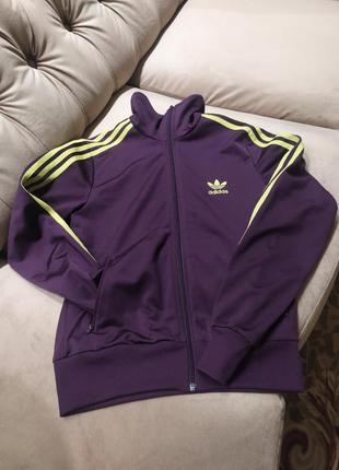 Олімпійка adidas 💜 спортивна кофта