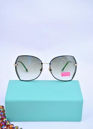Уценка с дефектами! красивые солнцезащитные градиентные очки rita bradley очки4 фото