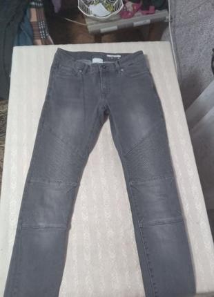 ■ стрейчевые джинсы скинни женские 27 г.4 фото