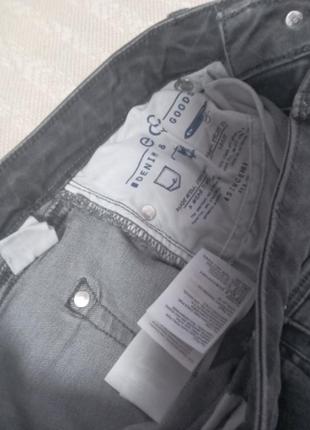 ■ стрейчевые джинсы скинни женские 27 г.7 фото