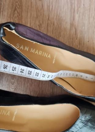 Туфлі жіночі зручні san marina 41 шкіряні4 фото