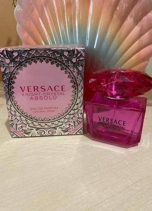 Versace bright crystal absolu 90 ml
парфюмерия, духи жеэнкие, парфюм женский, туалетная вода