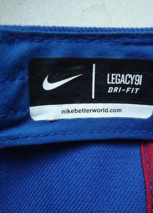 Кепка бейсболка  nike fc barcelona legacy91 retro оригинал8 фото