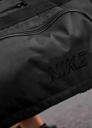 Мужская дорожная спортивная сумка nike rec черная тканевая для путешествий на 60л9 фото