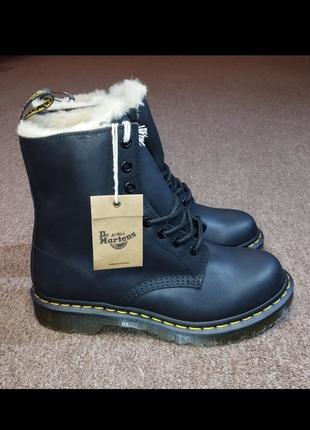 Черевички зимові dr. martens 1460 serena blue