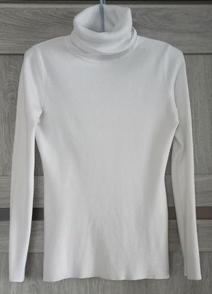 Білий светр_водолазка