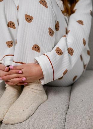 Піжама жіноча teddy3 фото