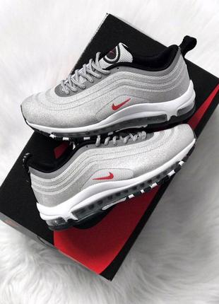 Кроссовки nike air max 97 в сером цвете nike air max 97