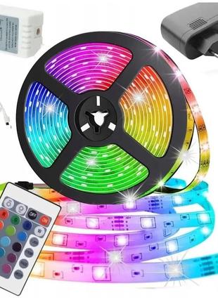 Led 5050 rgb комплект | комплект гнучка світлодіодна стрічка світлодіодна стрічка rgb bo-603 led 5050