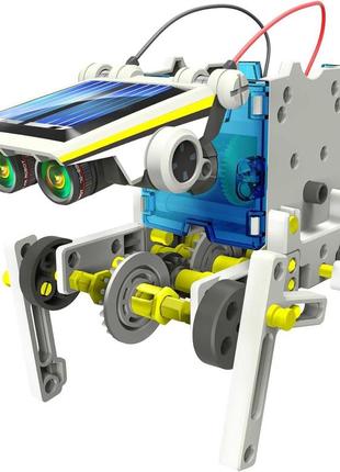 Робот конструктор 14 в 1 на сонячній батареї educational solar robot / навчальний конструктор іграшка дитячий4 фото
