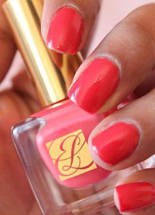 Лак для ногтей estee lauder pure color nail lacquer тон 10 hot coral