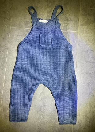 Вʼязаний комбінезон для малюка 6-9 міс від zara
