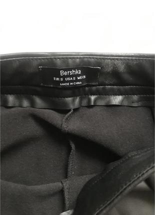 Шкіряні штани #брюкі #лосини шкіряні #леггенси bershka3 фото