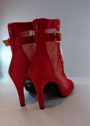 Червоне взуття для танців high heels хілс хілси5 фото
