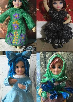 Новогодняя игрушка солоха украинка малышка сувенир handmade2 фото