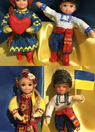 Новорічна іграшка солоха українка дівчинка малятко сувенир handmade7 фото