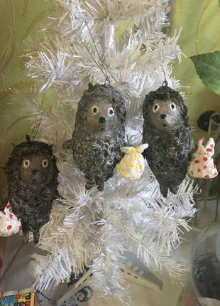 Новогодняя игрушка солоха украинка малышка сувенир handmade