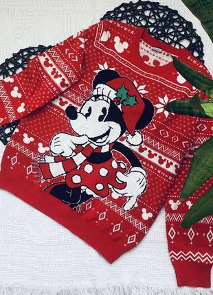 Новорічний джемпер дісней 🦚