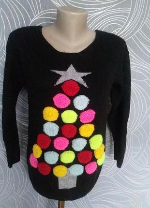 Новорічний теплий светр