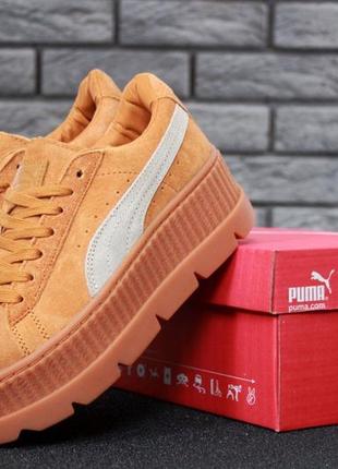 Fresh & Fly Customs verdes puma Clyde Suede 'Spider Veins'