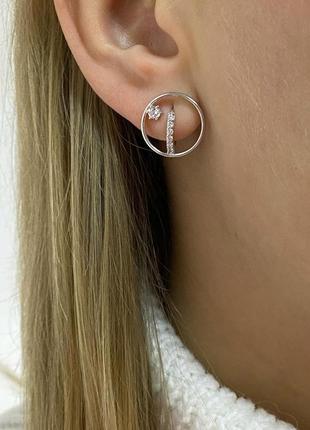 Серебряные серьги4 фото