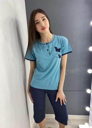 Fawn футболка і шорти 100%бавовна туреччина м(42-46) л(46-48) хл(48-50)1 фото