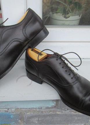 Шкіряні туфлі " alexander " 43 р. ( 28.5 см ). італія.10 фото