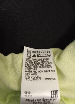 Тёплый лонгслив, термобелье, шерсть, лиоцелл, m&s 4