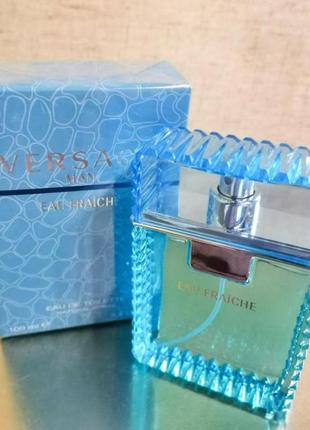 Чоловіча туалетна вода versace man eau fraiche (версаче мен фреш) 100 мл2 фото